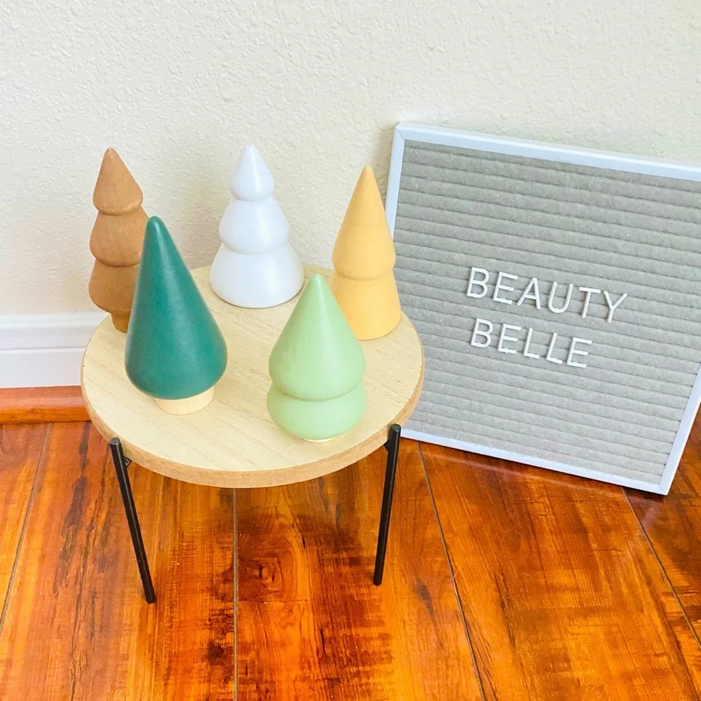 Target Christmas mini wooden trees set